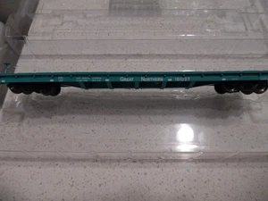 HO Intermountain 60’ Wood Deck Flat Cars. Great Northern, GN (2 nos.) or KCS - Picture 1 of 4