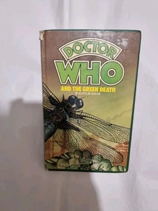 DOCTOR WHO BOOK THE GREEN DEATH HARDBACK W.H. ALLEN BOOKS EX LIBRARY FAIR CONDI - Picture 1 of 11