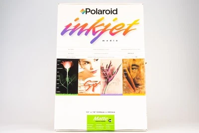 Polaroid 13 x 19'' Inkjet Media Matte Photo Paper 20 Sheets SEALED in Box V20 - Image 1 of 4