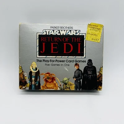 El Retorno del Jedi Star Wars Juego de Cartas Parker Bros 1983 Foto 1 de 3