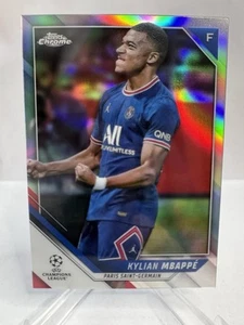 Kylian Mbappe Topps Chrome UCL 2022 Refractor #1 PSG - Bild 1 von 2