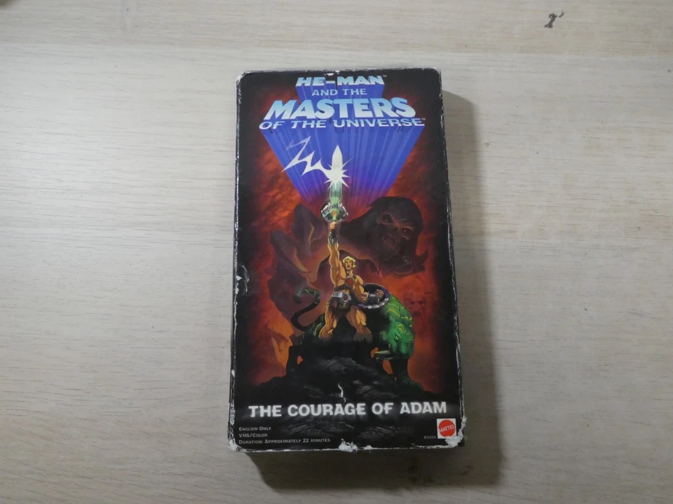 He Man And The Masters of the Universe the Courage of Adam VHS Hasbro - Image 1 of 4