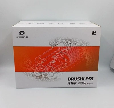 DEERC BRUSHLESS 1/16 H16R fuoristrada camion fuoristrada fuoristrada - Immagine 1 di 4