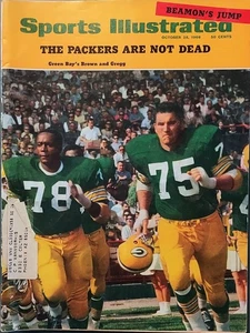 Green Bay Packers & Olympic Protest Sports Illustrated Oct 28, 1968 NFL Football - Picture 1 of 3