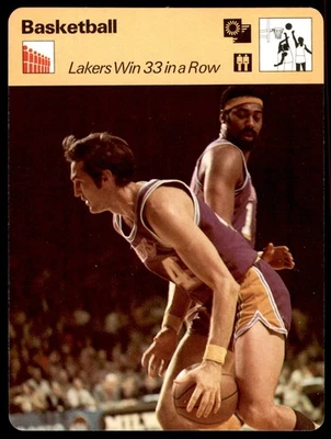 Sportscaster 1977 #13-10 Lakers gana 33 seguidas - baloncesto casi nuevo/como nuevo Foto 1 de 2