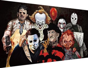 KYOQFVN Halloween Diamond Painting Kits for Adults,5D 27.5 x 15 inch, LH212  - Picture 1 of 6