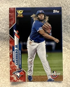 2020 TOPPS OPENING DAY CANADIAN VARIATION #33 VLADIMIR GUERRERO JR ROOKIE CUP - Picture 1 of 2