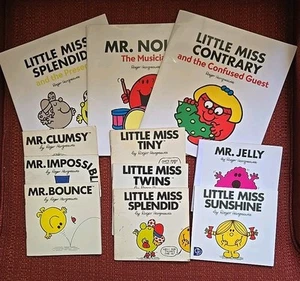 11 Mr Men and Little Miss Books by Roger Hargreaves from good to like new PB - Picture 1 of 9
