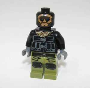 LEGO Foot Soldier Minifigure Face Mask TMNT 79116  Ninja Turtles tnt048 - Picture 1 of 2