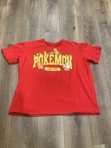 Pokemon - Short Sleeve - Red - Fire Type - Charmander - Size 2X T Shirt - Picture 1 of 4