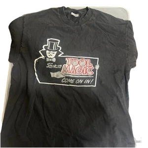Vintage 90’s Snap On Tool Magic Black Faded Tee Shirt Size XL - Picture 1 of 2