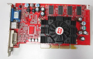 Sapphire ATI Radeon 9800 SE 256 MB 128bit AGP Grafikkarte , funktionstüchtig - Afbeelding 1 van 5