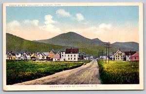 Vintage Postcard General View of Lincoln, New Hampshire Scenic - Picture 1 of 2