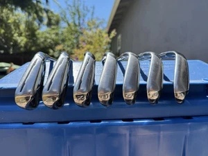2016 TaylorMade Golf M2 Iron Set 5-PW,AW R Flex REAX HL 88 Steel Shafts - Picture 1 of 5