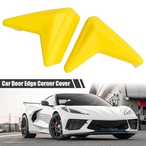 Fit For Chevy Corvette C8 2020-2024 Car Door Edge Guards Corner Protector Cover - Picture 1 of 7