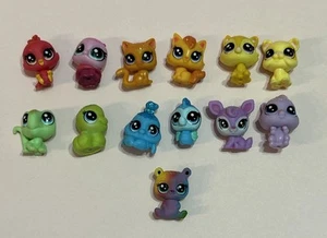 Littlest Pet Shop Teeniest Tiniest Pets Rainbow Friends Glitter Multi Pack LPS - Picture 1 of 3