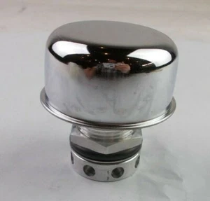 Valve Cover Chrome Breather Push In Baffle Kit Granatelli Motorsports - Picture 1 of 10