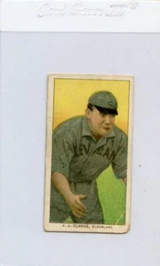 1909 T206 J.J. Clarke Cleveland Naps Piedmont 🚀😳💥 GVG - Picture 1 of 2