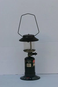 Vintage  Coleman Double Mantle Propane Lantern For  Camping Hunting  - Picture 1 of 1