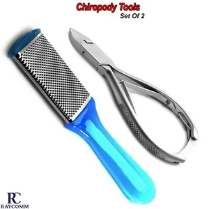 Herramientas quiropodiacas de manicura para uñas y raspar hongos gruesos para podología - Imagen 1 de 6