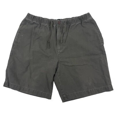 Pantalones Cortos S5A Saks 5th Avenue Cintura Elástica Lona Cordón Gris/Verde Talla 36 Foto 1 de 4