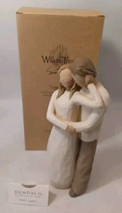 Figura pintada a mano Willow Tree "Juntos" hombre y mujer pareja Susan Lordi - Imagen 1 de 7