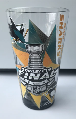 Pittsburgh Penguins San Jose Sharks Stanley Cup Finals 2016 Hockey Glass Cover