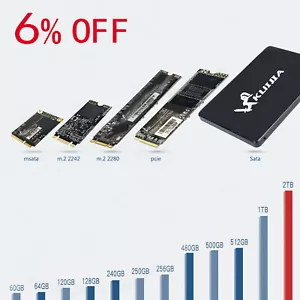 SSD mSATA 2.5"M.2 2242/2280 120G 240GB500GB interno Solid State Drive disco SATA - Picture 1 of 34