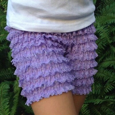 Cosplay feminino de dança quadrada com babado de renda elástica feito nos EUA - Imagem 1 de 3