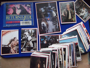 You Pick x5 PANINI Sticker Star Wars Return of the Jedi TOPPS 1983 Lot of 5 card