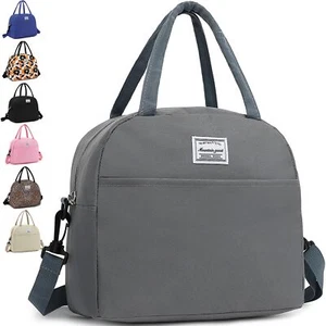 lunch bag women & men Reusable Insulated Cooler Lunch Box Adult Water Resista... - Picture 1 of 5