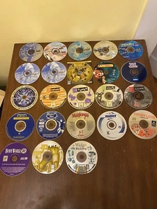 PC CD ROM Game Disc Lot of 23 - Star Wars, Sim, Asteroids, NHL, FIFA *UNTESTED* - Picture 1 of 5
