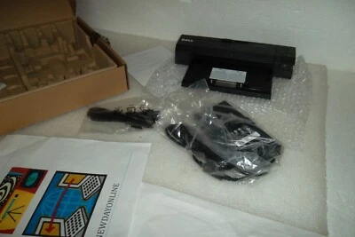 Dell E-Port Replicator Docking Station USB 3.0 w/Adapter PKDGR 35RXK Y72NH NEW - Image 1 of 4