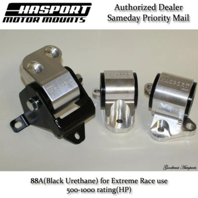 Hasport Mount 96-00 Civic EK Stock Replacement Mount Kit B/D Series 2-Bolt 88A - Image 1 of 2