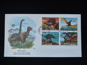 USA 1989 FDC - Dinosaurs - Picture 1 of 2