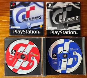 PS1 Gran Turismo 2 The Real Driving Simulator PlayStation 1 Pal Video Game - Picture 1 of 3
