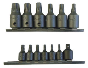 Valley 15pc Star Bit Socket Set 1/4" & 3/8"DR - Picture 1 of 2