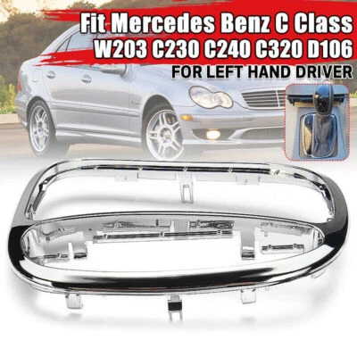 Bisel de cubierta de palanca de cambios central para Mercedes Benz W203 Clase C 2032671988 Foto 1 de 4