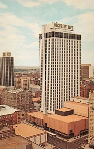 Postal de colección Security Life Building Denver Colorado CO - Imagen 1 de 2