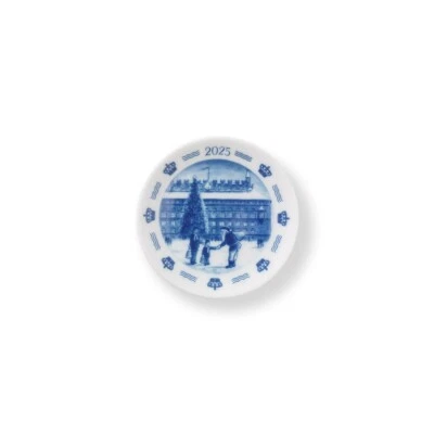 Royal Copenhagen 1074927 placchetta Natale 2025, 8,5cm