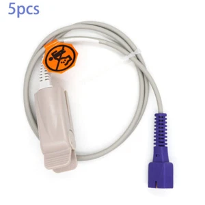 Clip para adultos sensor SpO2 de conexión directa compatible con DS-100A 5 piezas - Envío gratuito - Imagen 1 de 11