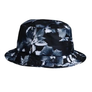 HUF Floral Bucket Hat in Black/White Size L/XL - Picture 1 of 9