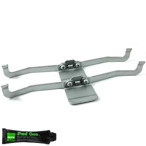 2X FRONT BRAKE PAD FITTING KIT CALIPER SPRINGS FIT: AUDI S4 B6 B7 03-08 BPF1639C - Picture 1 of 1