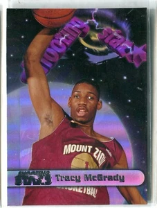 1997 Wheels Tracy McGrady Shooting Stars Insert RC ROOKIE CARD #SS2 RAPTORS - Picture 1 of 1