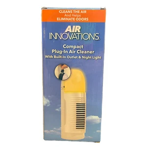 Air Innovations Compact Air Cleaner Plug-in W/Extra Plug-in & Nightlight - Picture 1 of 6