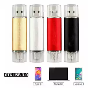 1TB 256GB 3IN1 USB3.0 Flash Drive OTG Type C Memory Stick Storage for Android PC - Picture 1 of 16