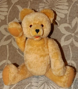 Jouet Fechter Bear Vintage Autriche 1950 Mohair 43 cm Animal Rare Livraison Gratuite - Photo 1/6