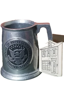 OLDE TOWNE ARTISANS WILTON Pewter Metal US House of Representatives Stein Mug - Picture 1 of 8