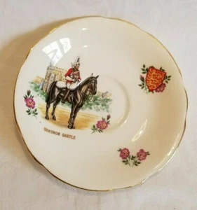 Duchess bone china Windsor Castle saucer EUC - Picture 1 of 4