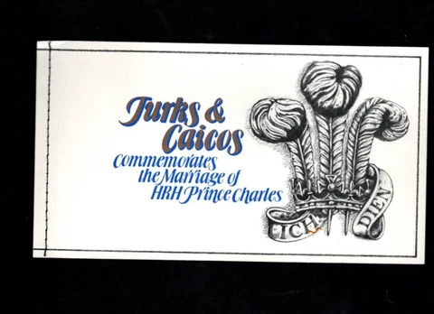 Turks & Caicos Is. sc#490 (1981) Complete Booklet MNH Cover